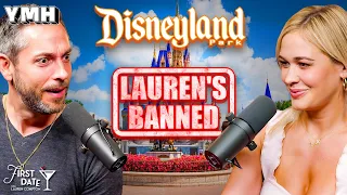 Why Is Lauren BANNED From Disneyland?? w/ Zachary Levi | First Date with Lauren Compton Highlight