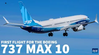 First Boeing 737 MAX 10 Flight