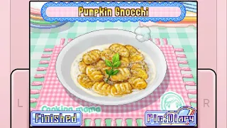 Cooking Mama 3 - Matcha Green Tea & Pumpkin Gnocchi