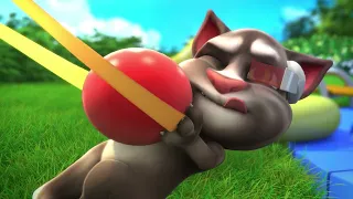 Balloon Battle | Talking Tom Shorts | Cartoons for Kids | WildBrain Zoo