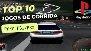 Top 10 Jogos de corrida para PS1/PSX