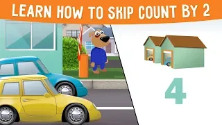 Skip Counting by 2 | Math for 1st Grade & Kindergarten | Kids Academy