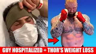 Guy Cisternino Hospitalized + Thor's Weight Loss Update + Brandon Curry Looks INSANE