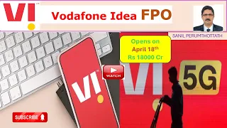 272-- Vodafone Idea Ltd  FPO - Stock Market for Beginners video.