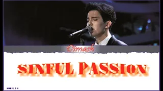 Dimash - Sinful Passion ( live version, rus (kir_rom) eng, lyrics )