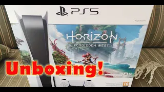 Unboxing Console TOP PS5 Playstation 5 Trovata su Amazon Prezzo "Giusto" Horizon Forbidden West 559€