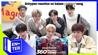 enhypen reaction to Balam Pichkari Full Song l bts reaction videos l