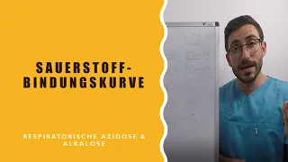 Sauerstoffbindungskurve   Respiratorische Azidose und Alkalose