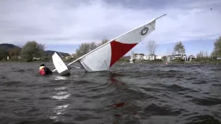 Capsizing and Recovery - Outsider sailboat