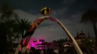 Incredicoaster During World of Color ONE Full Experience 1080p POV Disney California Adventure 2023!