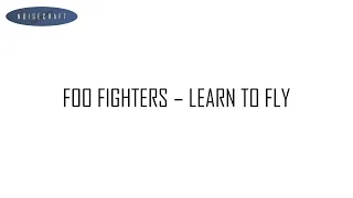 Foo Fighters - Learn to Fly Drum Score