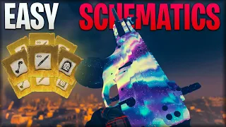 MW3 Zombies - BEST Strategy To Unlock RARE SCHEMATICS! ( Easy Solo Schematics Farming )