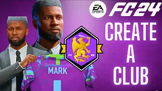 THE NEW DREAM CHASERS!!! DREAMERS ON TOUR!!! | EA SPORTS FC 24 Create A Club Career Mode #01