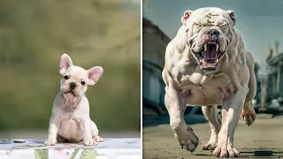 ANTES Y DESPUÉS DE ANIMALES CRECIENDO. INCREÍBLES TRANSFORMACIONES DE ANIMALES