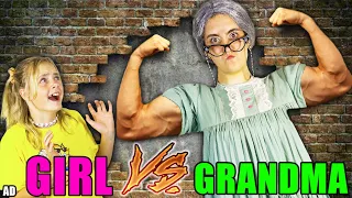 Girl Vs Grandma! I Swiped Her Secret Stuff!