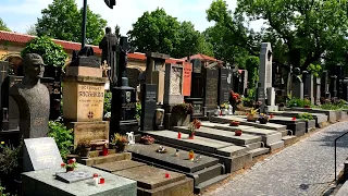 Vyšehradský hřbitov slavných osobností - Praha 2022