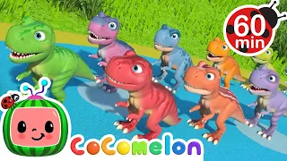 CoComelon - 10 Little Dinos | Kids Fun & Educational Cartoons | Moonbug Play and Learn