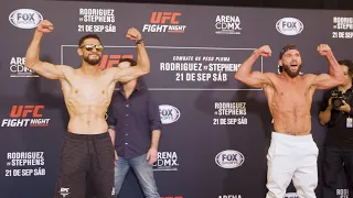 UFC Mexico City: Official Weigh-In Highlights, Staredowns