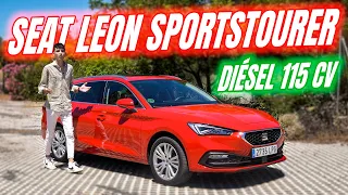 Gracias a este SEAT LEÓN FAMILIAR NO necesitas un SUV 🔥 Prueba Seat León Sportstourer TDI 115 CV