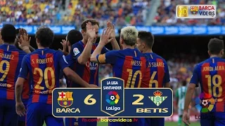 Barca 6-2 Betis (Liga 2016-17)