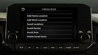 2023 Nissan Pathfinder - Navigation Settings (if so equipped)