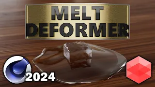 Cinema 4d 2024: Melt Deformer