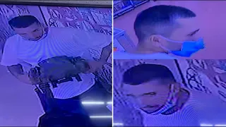 Recognize him? SAPD, Crime Stoppers seek suspect in robbery at North Side smoke shop
