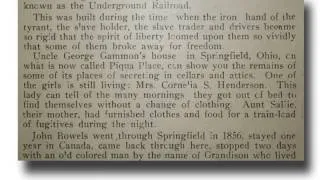 GATV5 Gammon House: Stop on the Underground Railroad