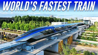 China’s New Maglev Bullet Train Is Now World’s Fastest Land Vehicle!