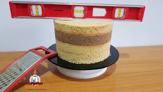 How To Trim And Crumb Coat A Cake /How to Trim A Cake using your kitchen Grater