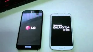 [Boot Up Sequence] LG Optimus G Pro vs Samsung Galaxy S4