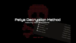 How To Decrypt Petya (2020, outdated)