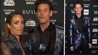 Jim Carrey's Awkward NYFW Interview Could Make You Question Everything