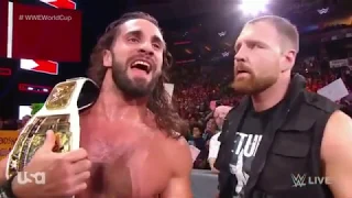 RAW | Seth Rollins vs. Drew McIntyre Full Match - WWE World Cup Qualifying Match Oct. 15, 2018