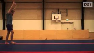 Gymnastikpyramiden - Halv mølle til håndstand
