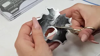 How to apply nail forms. How to cut nail forms for sculpted nails