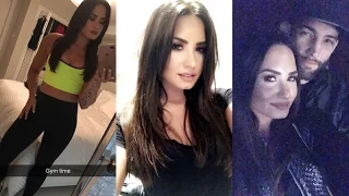 Demi Lovato with Guilherme Vasconcelos | Snapchat Videos | January 18 2017
