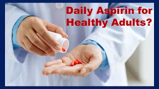 Ist Aspirin für gesunde Menschen notwendig?