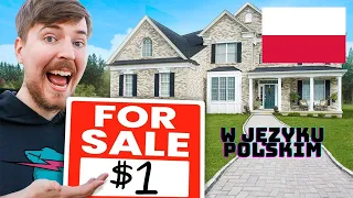 I Sold My House For $1 by " mr Beast " W języku Polskim! #polska #mrbeast #tłumaczeniepl