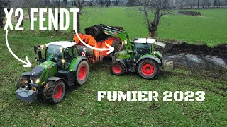 Epandage de fumier 2023 (X2 FENDT)