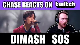 CHASE REACTS ON TWITCH | Dimash (SOS)