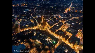 4k Drone cinematic video of Münster Germany