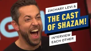 Zachary Levi and the Cast of Shazam Interview Each Other