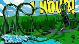 Can I Build *THE HULK* In 1 HOUR?! (Theme Park Tycoon 2)