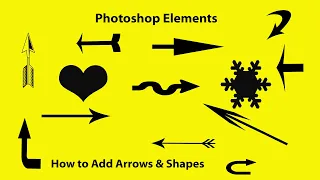 How to Add Arrows & Shapes – Photoshop Elements