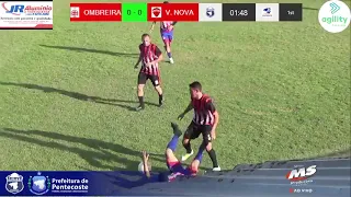 OMBREIRA 2 x 0 VILA NOVA (Ombreira classificada para a semifinal)2022.