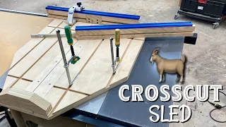 GOAT Crosscut Sled Build! | How-to