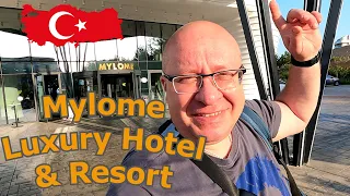 Турция .ПЕРВЫЙ ШОК ОТ ОТЕЛЯ! Mylome Luxury Hotel & Resort,  Аланья , Вселение и ОБЗОР НОМЕРОВ