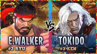 SF6 ▰ Ranked #2 Ryu ( Endingwalker ) Vs. Ranked #3 Ken ( Tokido ) 『 Street Fighter 6 』