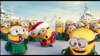 Minions Merry Christmas 2015 Wishes-Jingle bells We wish you a merry christmas